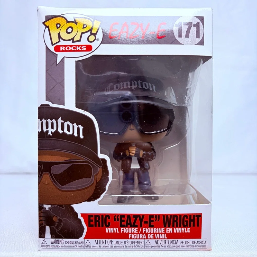 Funko Pop Eazy-E Vinyl Figure OS‎ Black Eric Wright Pop Rocks 171 Compton NWA
